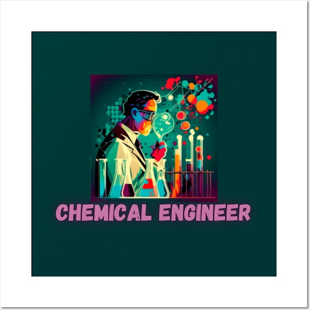 Chemical engineer, trust me im chemist Wall Art by Pattyld